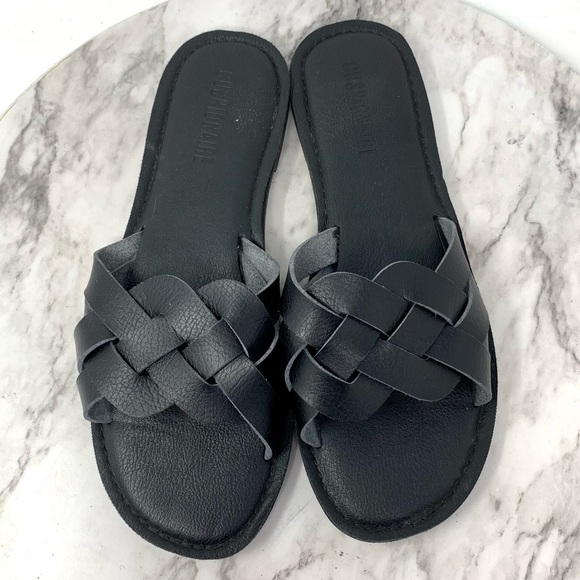 Cushionaire Winnie Woven Slide Sandals 7.5-8 Comfy Classic Summer Minimalist - Picture 6 of 16